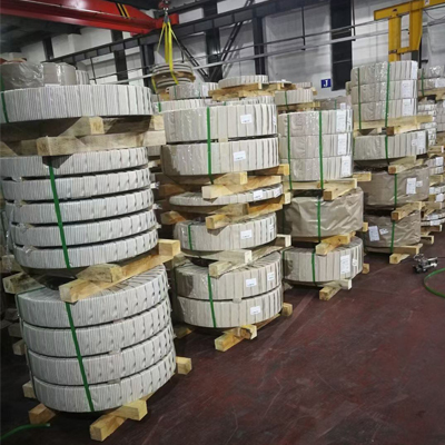 Oriented silicon steel strip