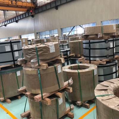 Oriented silicon steel strip